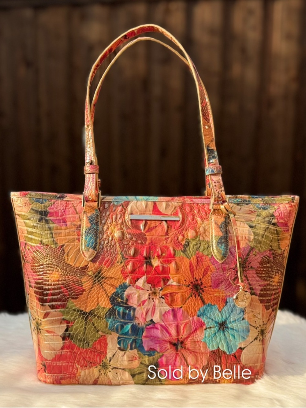 NWT Brahmin Medium Asher Florita Melbourne